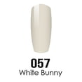 thumbnail image 2 of DND - DC Duo Soak off Gel & Matching nail polish, White Bunny #DC057, 2 of 2