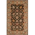 thumbnail image 2 of SAFAVIEH Heritage Bevin Oriental Wool Area Rug, Charcoal/Blue, 5' x 8', 2 of 6