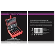 SHANY Makeup Brushes Vanity Vox- 15 Pc Premium Cosmetics Brush Set with Stylish Makeup Brush Storage Box and Brush Stand