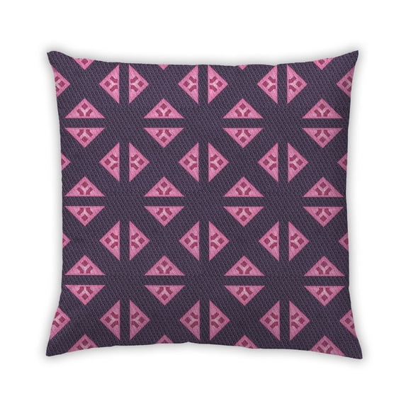 Ahgly Company Indoor Square Contemporary Throw Pillow, 18 inch by 18 inch