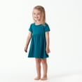 thumbnail image 2 of Gerber Baby & Toddler Girl Super Soft Short Sleeve Dress, Sizes 12 Months - 5T, 2 of 8