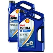 [Save $5.00] Shell Rotella T6 Heavy Duty Diesel Engine Oil, 1 gal - Car Care Month Special