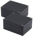 thumbnail image 1 of Caja de conexiones Zulkit, paquete de 2 unidades, IP65, ABS, 11,5 x 9 x 5,5 cm, 1 of 9