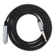 thumbnail image 1 of Cable de audio auxiliar estéreo HiFi macho a hembra de 6 pies 1/4" TRS, 1 of 4