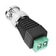 thumbnail image 3 of Conector macho bnc, adaptador de terminal de cable coaxial verde de 10 pianas para cámara cctv video balun, sin soldado de requisito, 3 of 7