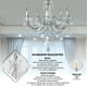thumbnail image 3 of Candil Colgante de Cristal Cortado Gamalux María Theresa 5 luces, 3 of 9