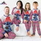 thumbnail image 2 of Disney-traje de pijama de punto de Navidad para padres e hijos, traje de pijama feo de alta calidad con estampado 3D de talla estadounidense, 2022, 2 of 4