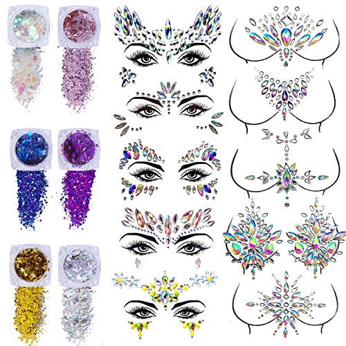 Mermaid Makeup Face Gems Saubhaya Makeup