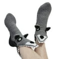 thumbnail image 5 of Loalirando Knitted Crocodile Socks 3D Animal Socks Knitting Pattern Socks Fun Christmas Gift to Kids Adults, 5 of 5