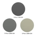 thumbnail image 2 of 3" Hook and Loop Sanding Disc 1200/2000/3000 Grit Silicon Carbide Wet/Dry 15pcs, 2 of 5
