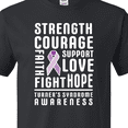 thumbnail image 4 of Inktastic Turners Syndrome Awareness Strength Courage Support T-Shirt, 4 of 5