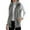 Grey, variant on Gaexia Vest for Women Plus Size,Women Stand Collar Vest Outerwear Sleeveless Open Front Cardigan Cozy Layering Piece for Casual Fall Winter Fashion