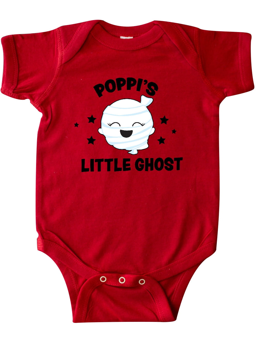inktastic Cute Poppis Little Ghost with Stars Baby T-Shirt