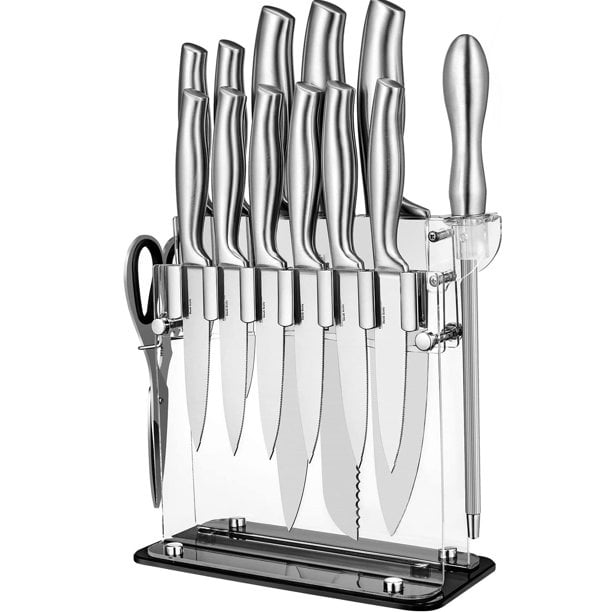 KD 7-Piece Kitchen Knife Set with Block German Steel – Knife Depot Co.