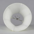 thumbnail image 5 of Meriville Set of 6 Eggshell Faux Silk Clip On Chandelier Lamp Shades, 4-inch by 6-inch by 5-inch, 5 of 5