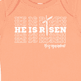 thumbnail image 4 of Inktastic He is Risen Mirror Words Boys or Girls Baby Bodysuit, 4 of 5