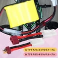 thumbnail image 3 of T Plug Female To Male Cable, Deans Connector Battery Connector Style Connector To T Plug Deans Male Female Adapter 14AWG for RC ESC Speed Controller, 3 of 9