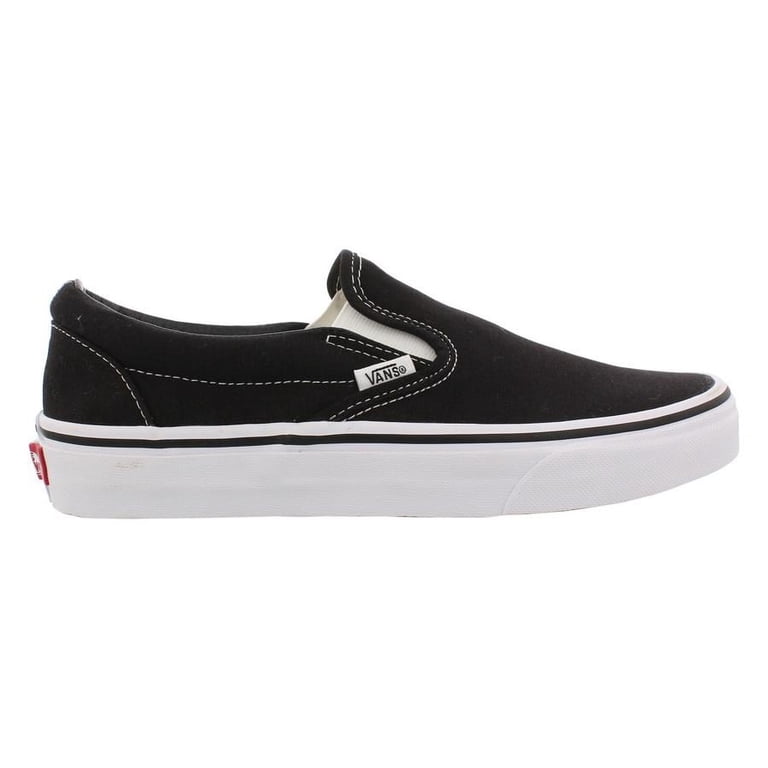 Vans Classic Slip-On Black/White, Mens Canvas Low Top  display picture 3
