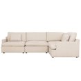 thumbnail image 1 of Urban Cali Long Beach Sectionnel Modulaire en L Moyen (Beige), 1 of 42