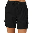 thumbnail image 3 of Women's fashion retro casual street shorts durable, 3 of 5