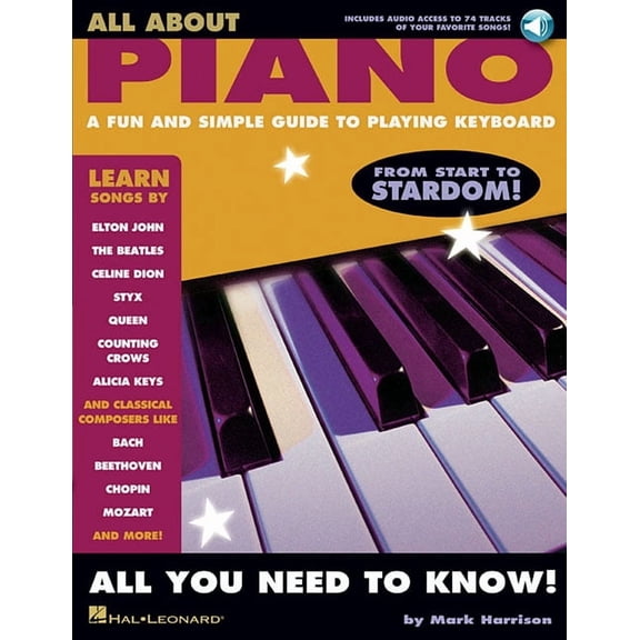 All about All about Piano: A Fun and Simple Guide to Playing Keyboard, (Paperback)