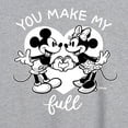 thumbnail image 3 of Disney - You Make My Heart Full - Women's Oversized T-Shirt, 3 of 5