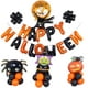 thumbnail image 1 of Globos de Halloween Globos de fiesta de Halloween, globos de Feliz Halloween con globos de látex fiesta temática calabaza araña bruja árbol fantasma Adepaton LKX-1865, 1 of 9