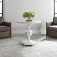 thumbnail image 3 of Uttermost Kabarda MDF Wood and Resin Foyer Table in Glossy White, 3 of 7