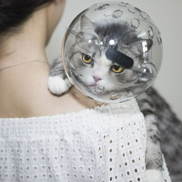 Pet Muzzle Cat For Grooming | Breathable Muzzl Cat Ear Cat Restraint For Nail Clipping Breathable Grooming Muzzl Cat Grooming Head Cover For Bathing S