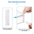 thumbnail image 7 of Sindcom Stackable Storage Drawers Set of 3,Clear Plastic Organizer Bins for Makeup, Cosmetics, Beauty Supplies,Bathroom Organizer Countertop,Bathroom Under Sink Organizer,12.1 × 7.5 × 10.9 in, 7 of 7