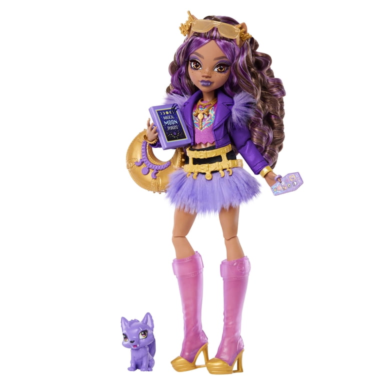 Monster High Clawdeen Wolf Fashion Doll with Pet & Accessories photo 1