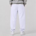 thumbnail image 4 of IYYVV Mens Baggy Sweatpants Wide Leg Cotton Fleece,Casual Fall Winter Warm Wear, Lounge Joggers with Pockets, Street Style White L, 4 of 5