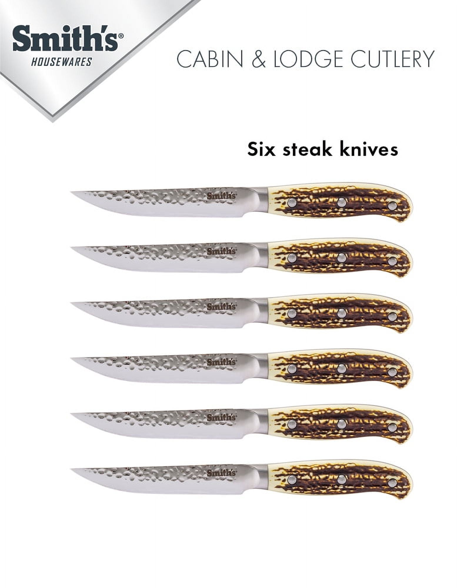 Smith's Consumer Products Store. CABIN & LODGE CUTLERY 7-PCS STEAK BLOCK SET