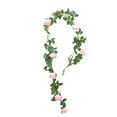 thumbnail image 2 of Travelwant Artificial Peony Garland Flowers, Floral Greenery Garland Rose Flower Vine Garland with Mixed Peony Flowers and Green Leaves for Wedding Dining Table Home Party Decor-110", 2 of 7