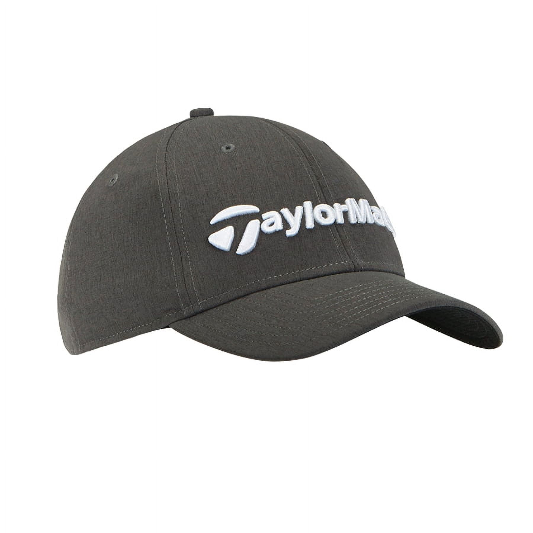 TaylorMade Performance Seeker Golf Hat, Charcoal Gray, OSFA