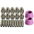 thumbnail image 2 of 150 Piezas Consumibles de la Antorcha del Cortador de Plasma Kit de Tazas de Boquillas de, 2 of 7