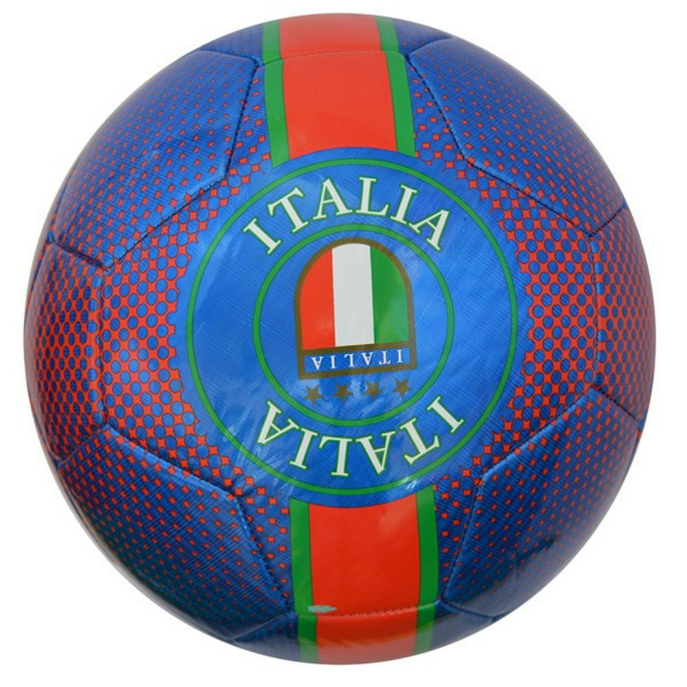 Italia Soccer Ball Blue/Red Size 4
