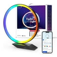 thumbnail image 1 of Robobloq Feelin Light Q1 Smart DIY Ambient RGB Table Lamp With Radar Sensor, 1 of 7