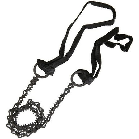 Pocket Saw - Bushcraft BUS023 Commando Pocket Chain Saw W/Pouch & Webbing Loop Handles