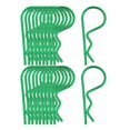 thumbnail image 1 of MagiDeal 20 unids/pack para 1/10 1:/16 Car Truck Verde Zulema Clips de carcasa de cuerpo tipo R, 1 of 8