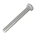thumbnail image 3 of Unique Bargains M6 Thread 50mm 304 Stainless Steel Hex Head Left Hand Screw Bolts Fastener 2pcs, 3 of 6