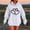 White, variant on Brondbend Womans Hoodie Womens Sweatshirt Hoodie Long Sleeved Drawstring Pocket Pullover Print Stylish Loose Fit Tops Ladies Hiking Workout Fall Winter Wear Beige