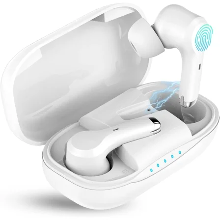 TWS Bluetooth Earbuds Waterproof Bluetooth 5.1 Headset Noise Cancelling Wireless