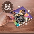 thumbnail image 7 of 3drose, Funny Cute French Bulldog Dog Colorful Abstract Art, Set of 8 Ceramic Tile Coasters, 7 of 7