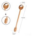 thumbnail image 2 of Cartoon animal stirring spoon wooden coffee spoon suitable for kitchen 2PCS, 2 of 12