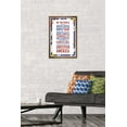 thumbnail image 2 of The United States Of America - Constitution Preamble Wall Poster, 14.725" x 22.375", Framed, 2 of 3