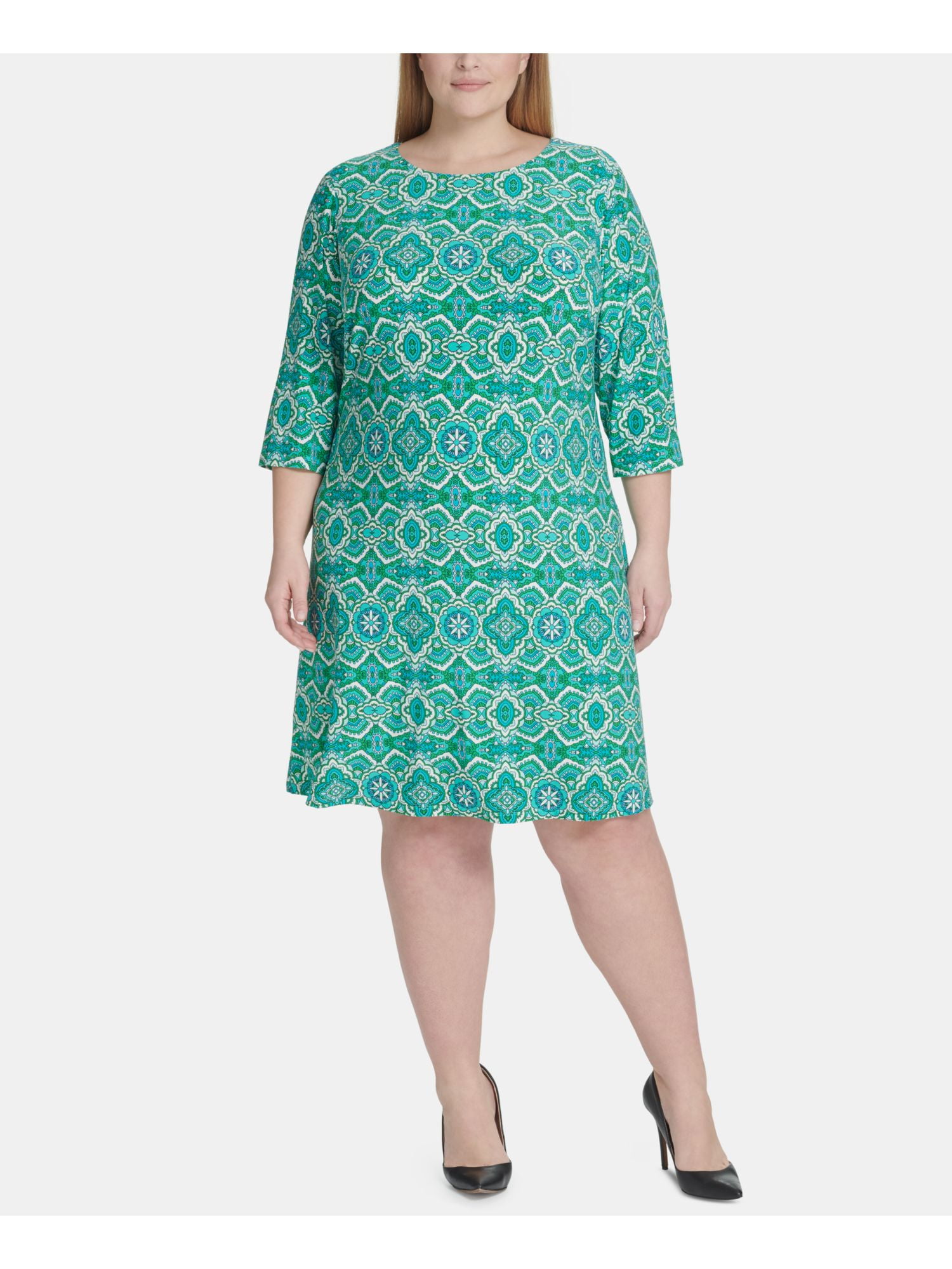 green tommy hilfiger dress