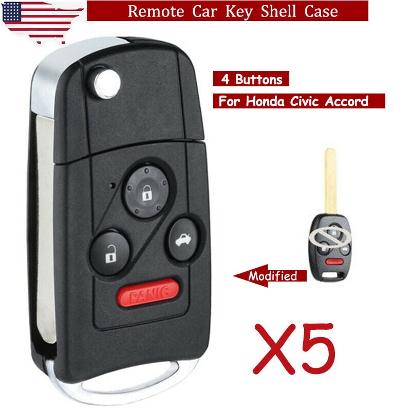 3 Button ModifIed Flip Folding Remote Key Shell 2+1 Button For Ford Key Case Fob 