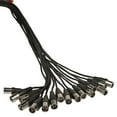 thumbnail image 5 of Seismic Audio 16 Channel 100 Foot XLR Low Profile Snake Cable with 8 TRS Returns PA/DJ Stage - SAJLP-16x8x100, 5 of 7