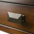 thumbnail image 2 of Simpli Home Artisan 46 inch Wide Solid Wood Transitional Console Sofa Table in Russet Brown, 2 of 10